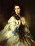 Franz Xaver Winterhalter. Portrait of Mme. Rimsky-Korsakova. 1864.