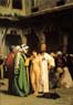 Jean L�on G�r�me (French, 1824-1904), Slave market