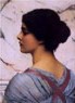 John William Godward (British, 1861-1922), Belleza Pompeiana