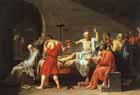 Jacques-Louis David (França, 1748-1825), A morte de Sócrates