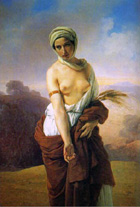 Ruth, by Francesco Hayez