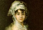 Goya, Antonia Zarate, detalhe