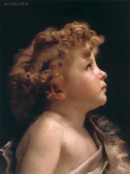 William Bouguereau (Frana, 1825-1905), Joo Batista