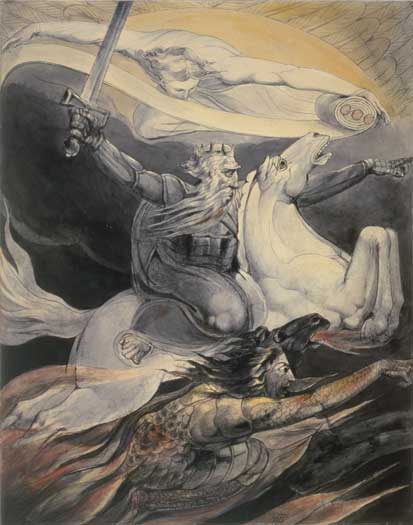 William Blake, UK, Death pale horse