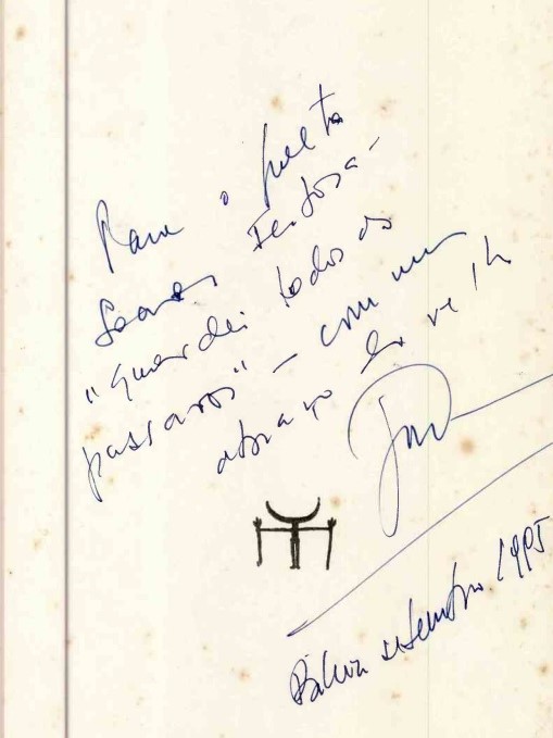 Assinatura Jorge Amado